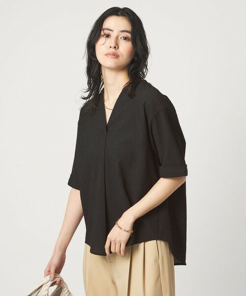 green label relaxing / グリーンレーベル リラクシング カットソー | サッカー スキッパー プルオーバー カットソー | 詳細5