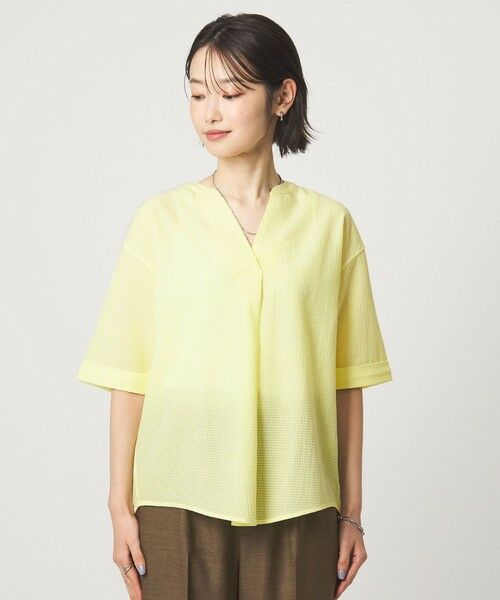 green label relaxing / グリーンレーベル リラクシング カットソー | サッカー スキッパー プルオーバー カットソー | 詳細14