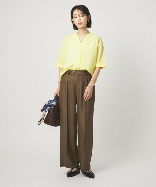 green label relaxing / グリーンレーベル リラクシング カットソー | サッカー スキッパー プルオーバー カットソー | 詳細13