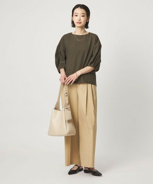 green label relaxing / グリーンレーベル リラクシング カットソー | サッカー タックスリーブ プルオーバー カットソー | 詳細25