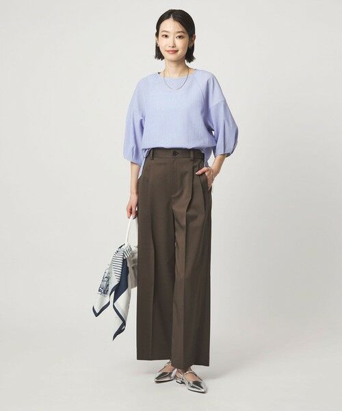 green label relaxing / グリーンレーベル リラクシング カットソー | サッカー タックスリーブ プルオーバー カットソー | 詳細28