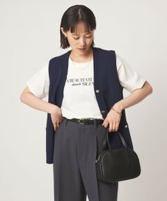 green label relaxing / グリーンレーベル リラクシング カットソー | ロゴ ショートスリーブ プルオーバー カットソー 接触冷感