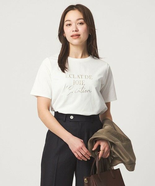 green label relaxing / グリーンレーベル リラクシング カットソー | COOL CHIC ロゴ プルオーバー カットソー | 詳細17