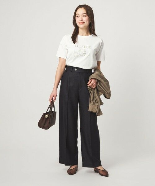 green label relaxing / グリーンレーベル リラクシング カットソー | COOL CHIC ロゴ プルオーバー カットソー | 詳細18