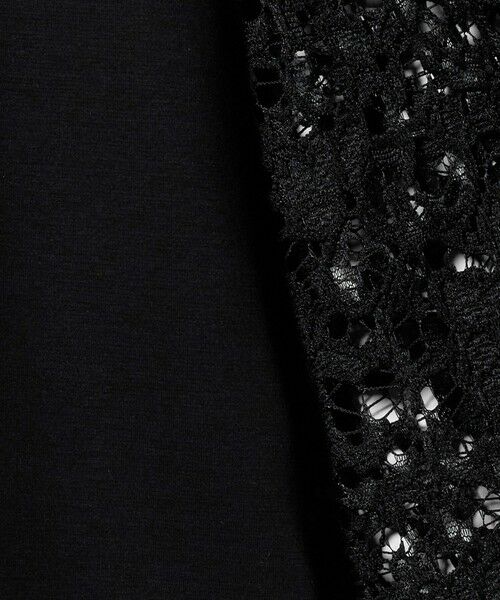 green label relaxing / グリーンレーベル リラクシング カットソー | 袖レース ドッキング プルオーバー カットソー | 詳細17