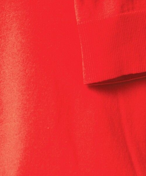 green label relaxing / グリーンレーベル リラクシング ニット・セーター | HIYOKE スクエアネック フレンチスリーブ ニット | 詳細19