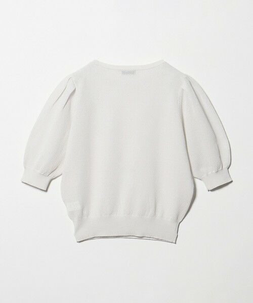 green label relaxing / グリーンレーベル リラクシング ニット・セーター | ハニカム タック スリーブ プルオーバー ニット | 詳細8