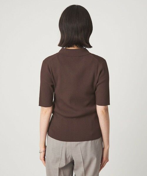 green label relaxing / グリーンレーベル リラクシング ニット・セーター | HIYOKE エリツキ リブ ニット マシンウォッシャブル UVカット 遮熱 | 詳細12