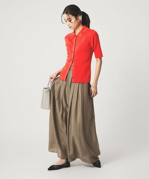 green label relaxing / グリーンレーベル リラクシング ニット・セーター | HIYOKE エリツキ リブ ニット マシンウォッシャブル UVカット 遮熱 | 詳細20