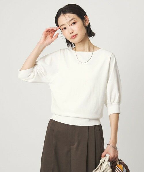 green label relaxing / グリーンレーベル リラクシング ニット・セーター | HIYOKE フォルム スリーブ プルオーバー ニット | 詳細2