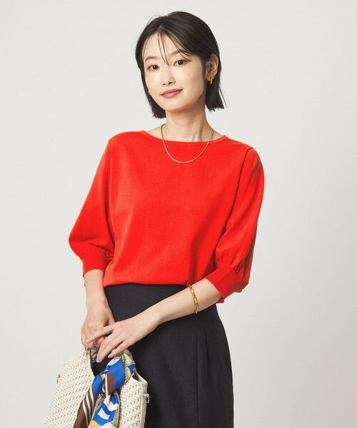 green label relaxing / グリーンレーベル リラクシング ニット・セーター | HIYOKE フォルム スリーブ プルオーバー ニット | 詳細9