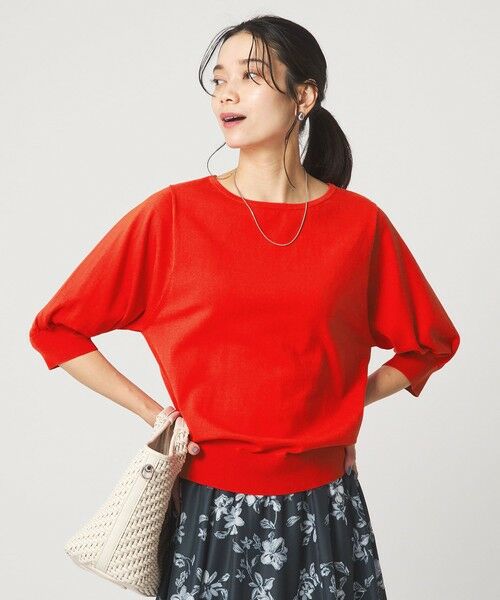 green label relaxing / グリーンレーベル リラクシング ニット・セーター | HIYOKE フォルム スリーブ プルオーバー ニット | 詳細12