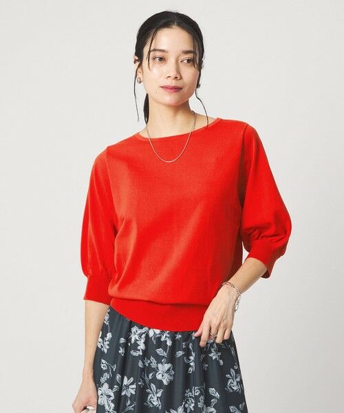 green label relaxing / グリーンレーベル リラクシング ニット・セーター | HIYOKE フォルム スリーブ プルオーバー ニット | 詳細13