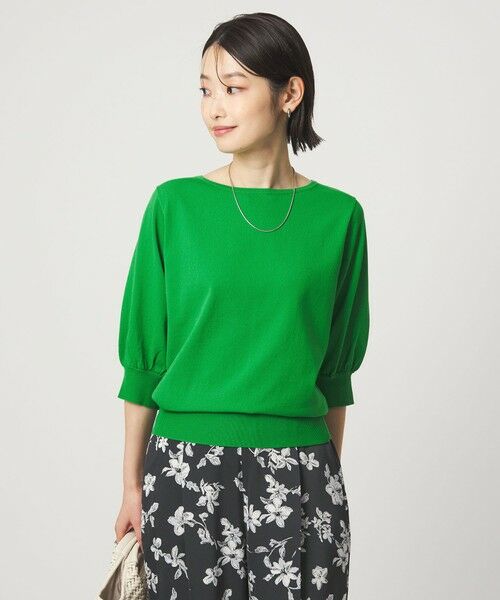 green label relaxing / グリーンレーベル リラクシング ニット・セーター | HIYOKE フォルム スリーブ プルオーバー ニット | 詳細17