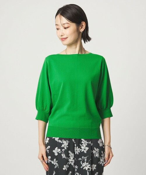 green label relaxing / グリーンレーベル リラクシング ニット・セーター | HIYOKE フォルム スリーブ プルオーバー ニット | 詳細20