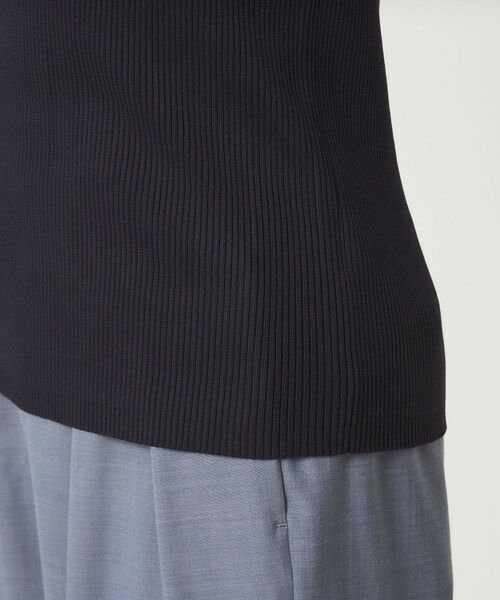 green label relaxing / グリーンレーベル リラクシング ニット・セーター | リブ エリレース 2WAY 5分袖 ニット プルオーバー | 詳細25