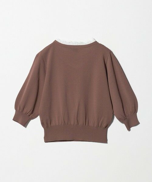 green label relaxing / グリーンレーベル リラクシング ニット・セーター | レース Vネック プルオーバー ニット | 詳細27