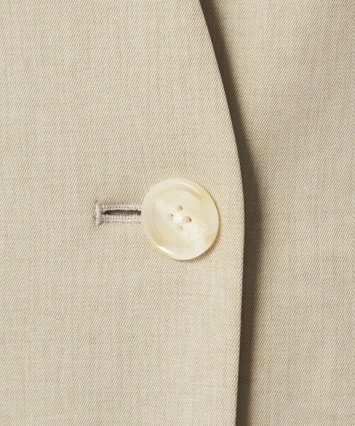 green label relaxing / グリーンレーベル リラクシング ノーカラージャケット | ［size SHORTあり］サラフール ノーラペル ジャケット ストレッチ 接触冷感 UVカット | 詳細19