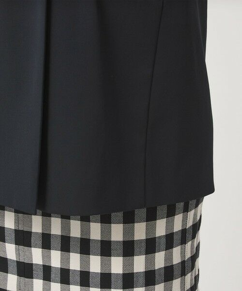 green label relaxing / グリーンレーベル リラクシング ノーカラージャケット | ［size SHORTあり］サラフール ノーラペル ジレ ストレッチ UVカット | 詳細19