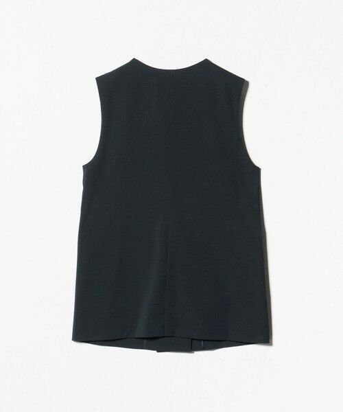 green label relaxing / グリーンレーベル リラクシング ノーカラージャケット | ［size SHORTあり］サラフール ノーラペル ジレ ストレッチ UVカット | 詳細27