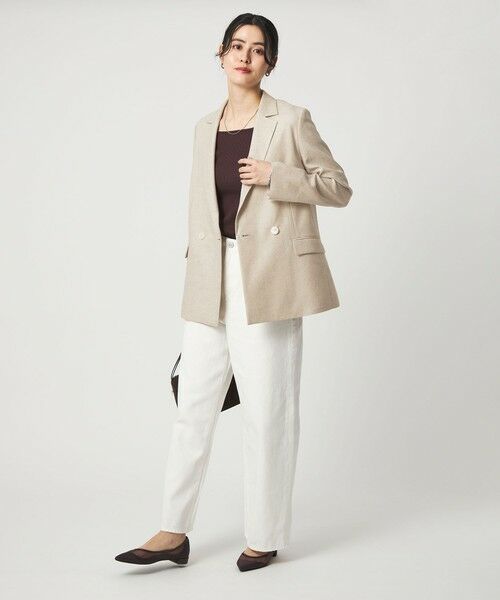 green label relaxing / グリーンレーベル リラクシング テーラードジャケット | ［size SHORTあり］リネンライク 2B ジャケット | 詳細6