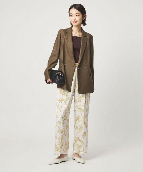 green label relaxing / グリーンレーベル リラクシング テーラードジャケット | ［size SHORTあり］リネンライク 2B ジャケット | 詳細16