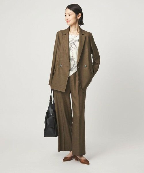 green label relaxing / グリーンレーベル リラクシング テーラードジャケット | ［size SHORTあり］リネンライク 2B ジャケット | 詳細16