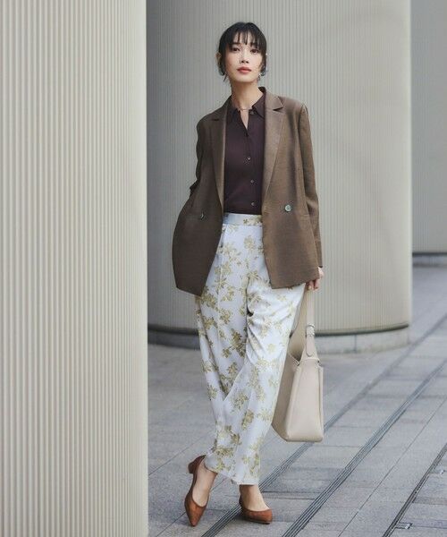 green label relaxing / グリーンレーベル リラクシング テーラードジャケット | ［size SHORTあり］リネンライク 2B ジャケット | 詳細8