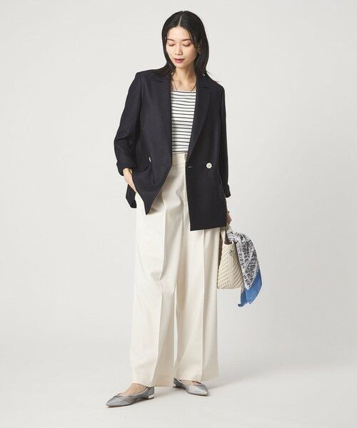 green label relaxing / グリーンレーベル リラクシング テーラードジャケット | ［size SHORTあり］リネンライク 2B ジャケット | 詳細29