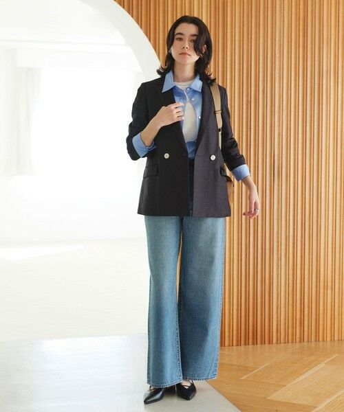 green label relaxing / グリーンレーベル リラクシング テーラードジャケット | ［size SHORTあり］リネンライク 2B ジャケット | 詳細23