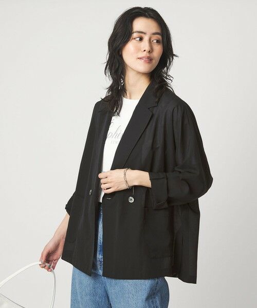 green label relaxing / グリーンレーベル リラクシング テーラードジャケット | ［size SHORTあり］VeryLight  ベリーライト ジャケット ウォッシャブル 接触冷感 | 詳細3