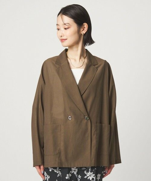 green label relaxing / グリーンレーベル リラクシング テーラードジャケット | ［size SHORTあり］VeryLight  ベリーライト ジャケット ウォッシャブル 接触冷感 | 詳細16