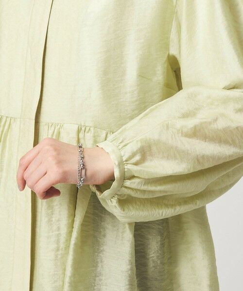 green label relaxing / グリーンレーベル リラクシング ノーカラージャケット | ［size SHORTあり］fleurie(フルリー) シアー ノーカラー ジャケット 接触冷感 | 詳細26