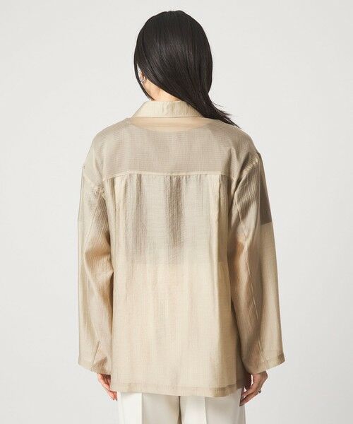 green label relaxing / グリーンレーベル リラクシング テーラードジャケット | ［size SHORTあり］VeryLight  ベリーライト シアー ストライプ ジャケット | 詳細8