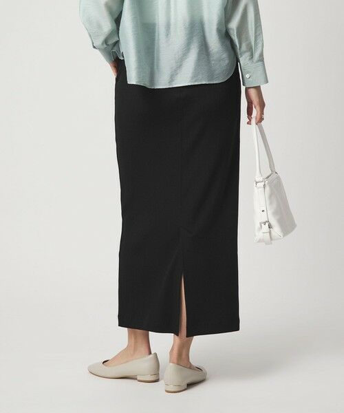 green label relaxing / グリーンレーベル リラクシング ロング・マキシ丈スカート | ブライトリブ タイト スカート | 詳細3