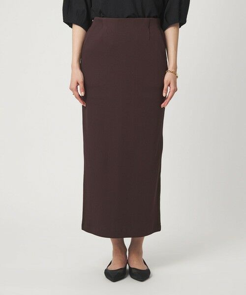 green label relaxing / グリーンレーベル リラクシング ロング・マキシ丈スカート | ブライトリブ タイト スカート | 詳細22