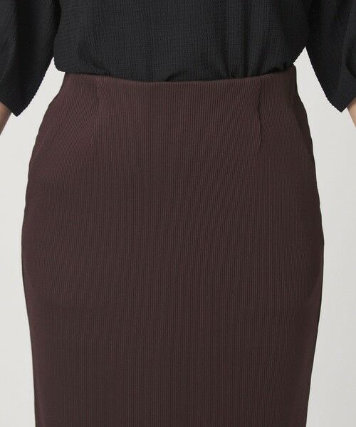 green label relaxing / グリーンレーベル リラクシング ロング・マキシ丈スカート | ブライトリブ タイト スカート | 詳細25