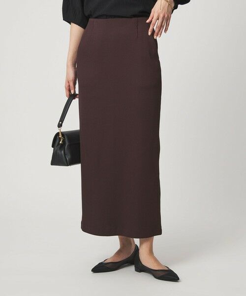 green label relaxing / グリーンレーベル リラクシング ロング・マキシ丈スカート | ブライトリブ タイト スカート | 詳細17