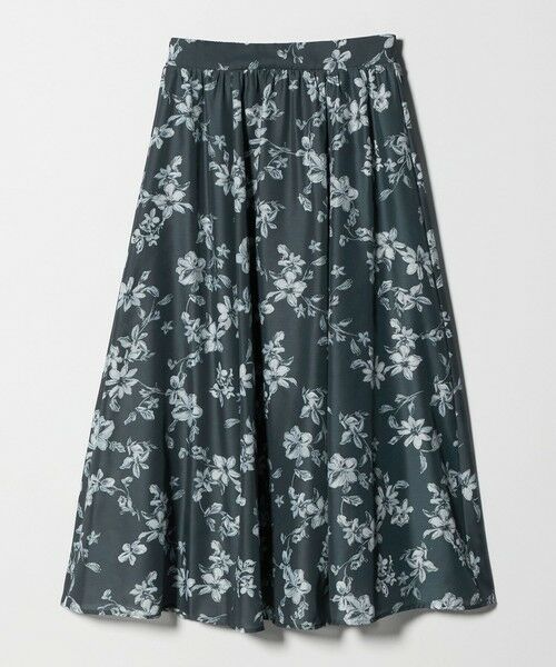 green label relaxing / グリーンレーベル リラクシング ロング・マキシ丈スカート | フラワー プリント スカート | 詳細20
