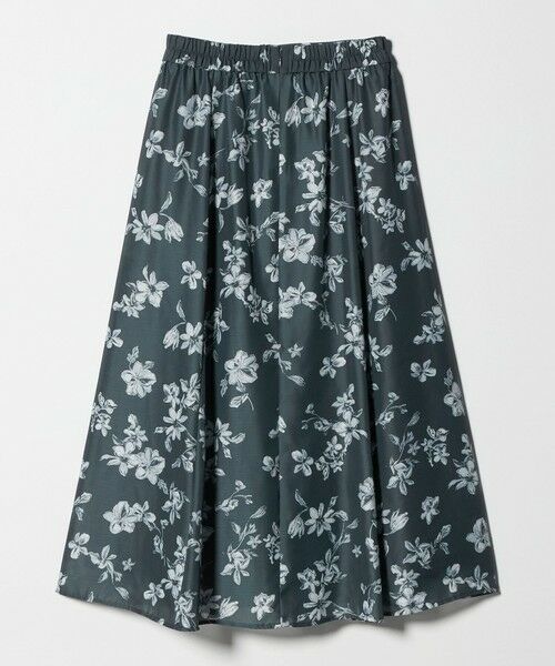 green label relaxing / グリーンレーベル リラクシング ロング・マキシ丈スカート | フラワー プリント スカート | 詳細21