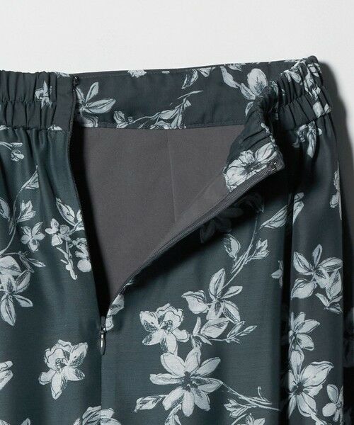green label relaxing / グリーンレーベル リラクシング ロング・マキシ丈スカート | フラワー プリント スカート | 詳細23