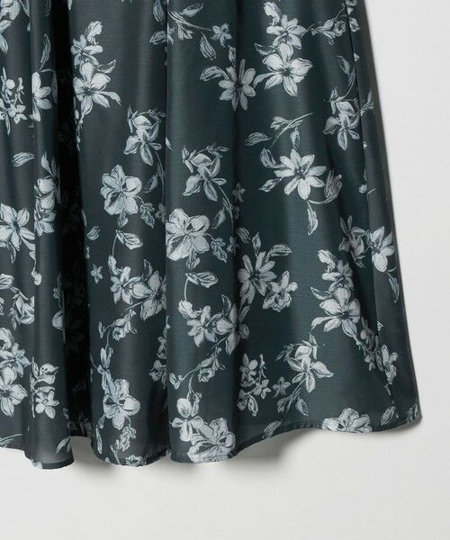 green label relaxing / グリーンレーベル リラクシング ロング・マキシ丈スカート | フラワー プリント スカート | 詳細24