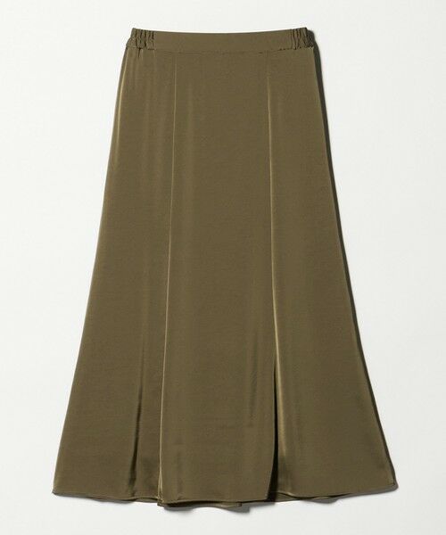 green label relaxing / グリーンレーベル リラクシング ロング・マキシ丈スカート | サテン セミナロー スカート | 詳細13