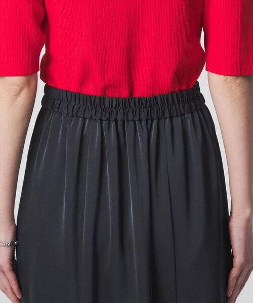 green label relaxing / グリーンレーベル リラクシング ロング・マキシ丈スカート | サテン セミナロー スカート | 詳細17