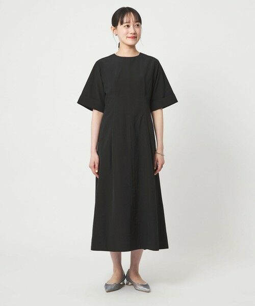 green label relaxing / グリーンレーベル リラクシング ロング・マキシ丈ワンピース | フロント タック ワンピース | 詳細4