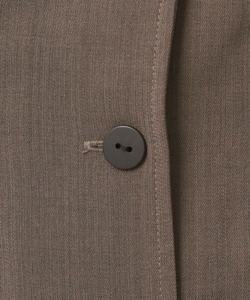 green label relaxing / グリーンレーベル リラクシング ロング・マキシ丈ワンピース | Vカラー フレア ボタン ワンピース | 詳細5