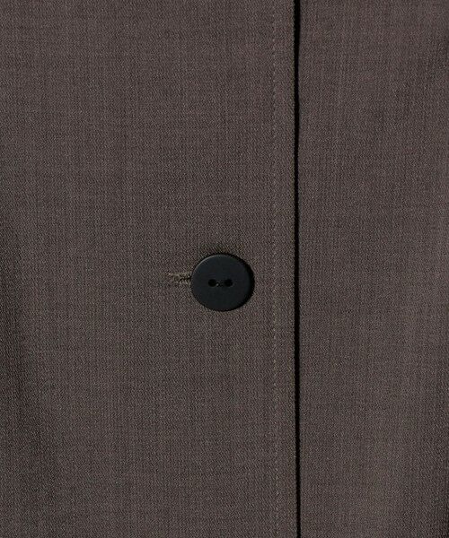 green label relaxing / グリーンレーベル リラクシング ロング・マキシ丈ワンピース | Vカラー フレア ボタン ワンピース | 詳細17