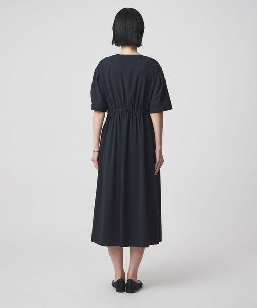 green label relaxing / グリーンレーベル リラクシング ロング・マキシ丈ワンピース | Vカラー フレア ボタン ワンピース | 詳細12