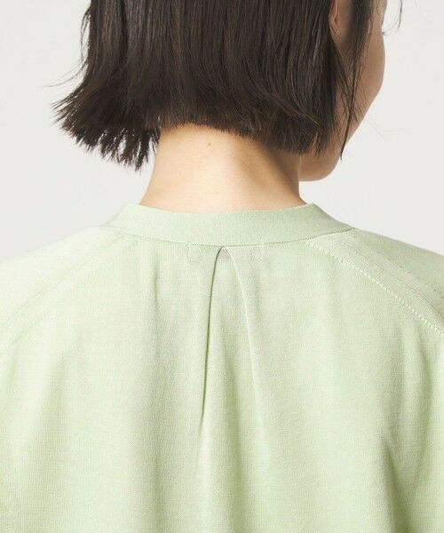 green label relaxing / グリーンレーベル リラクシング カーディガン・ボレロ | シャーリー Vネック ニット カーディガン ウォッシャブル | 詳細20