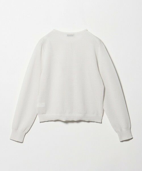 green label relaxing / グリーンレーベル リラクシング カーディガン・ボレロ | ハニカム クロップド ニット カーディガン | 詳細5